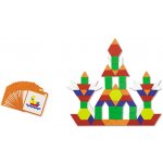 Viga Dřevěné magnetické tangramy 102 dílů – Zboží Dáma