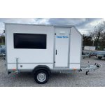 Skříňový přívěs Tomplan TFDS 300.00 1300kg zadní dveře – Sleviste.cz
