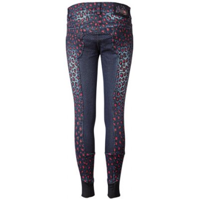 Harrys Horse Dětské rajtky LouLou Malta denimové s potiskem – Zboží Dáma