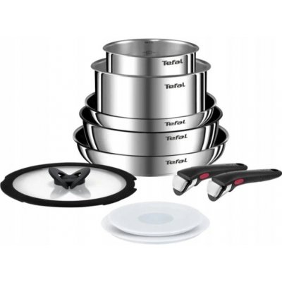 Tefal Sada hrnců INGENIO EMOTION nerezová ocel 10 ks – Zboží Dáma