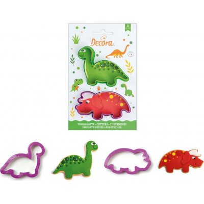 Plastové vykrajovátko dinosaurus 2ks Decora – Hledejceny.cz