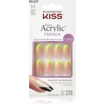 KISS Nalepovací nehty Salon Acrylic French Color Hype 28 ks – Hledejceny.cz