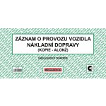Baloušek Tisk ET220 Záznam o provozu vozidla nákladní dopravy alonž – Hledejceny.cz