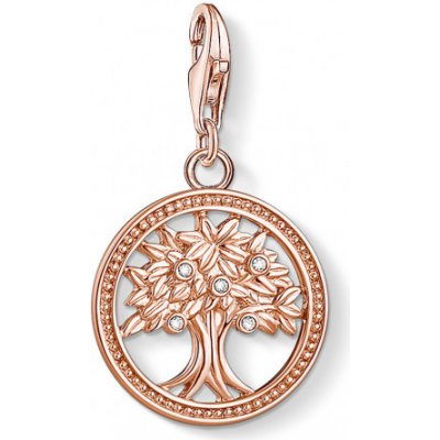 THOMAS SABO přívěsek charm Tree of life rose gold 1861-416-14