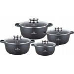 Klonberg Sada hrnců titanových mramor indukce 8 ks – Zboží Dáma