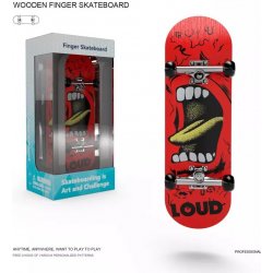 nEo Graphics dřevěný Fingerboard 29mm Loud Mouth