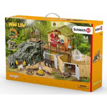 Schleich 42350 Výzkumná stanice v krokodýlí džungli