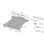 Kryt pod motor a převodovku VOLKSWAGEN ID.3 (E11) - Plech - – Hledejceny.cz