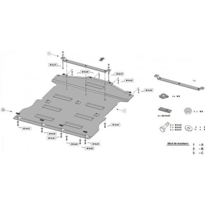 Kryt pod motor a převodovku VOLKSWAGEN ID.3 (E11) - Plech - – Hledejceny.cz