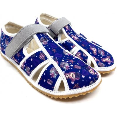 Jonap Barefoot papuče Home New Fialová mořská panna – Zboží Mobilmania