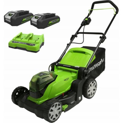 Greenworks 2x24V G24X2LM41K2x 2 akumulátory 24V/2Ah – Hledejceny.cz