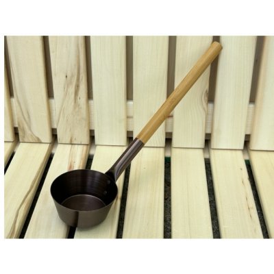 Evei Hliníková naběračka do sauny 300 ml tmavo hnedá – Zboží Dáma