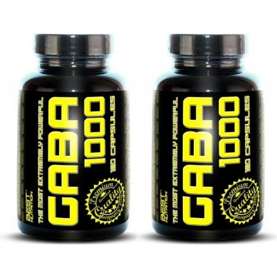 Best Nutrition GABA 1000 120 + 120 kapslí – Hledejceny.cz