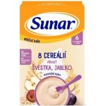 Sunar mléčná kaše 8 cereálií švestka jablko 210 g – Sleviste.cz