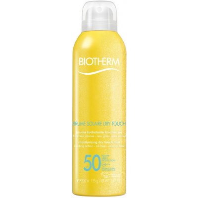 Biotherm Brume Solaire Dry Touch Water Resistant hydratační mlha na opalování s matujícím efektem SPF50200 ml