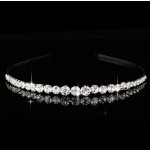Naishide Jewelry Třpytivá čelenka do vlasů s kamínky – Zboží Dáma