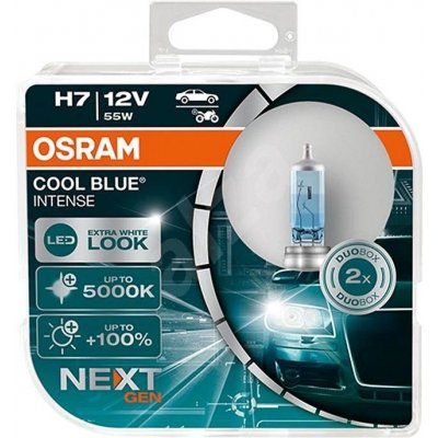 Osram Cool Blue Intense H7 PX26d 12V 55W 64210CBN-HCB – Zbozi.Blesk.cz