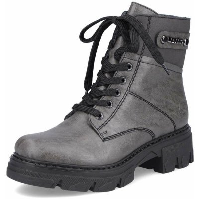 Rieker dámská kotníková obuv 74644-45 šedá – Zboží Dáma