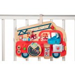 Lilliputiens dřevěný panel s aktivitami hasičský vůz – Hledejceny.cz