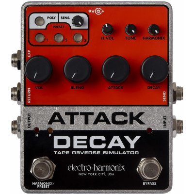 Electro-Harmonix ATTACK DECAY – Zbozi.Blesk.cz