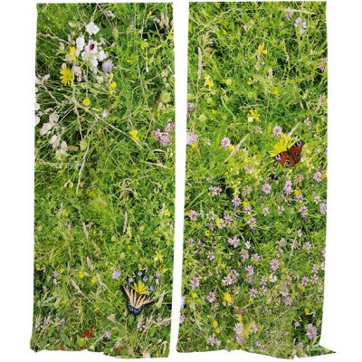 IMPAR Závěsy Louka (Rozměr : 140x250, Materiál: Interlock) – Zboží Dáma