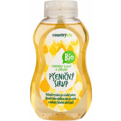 Country Life Bio pšeničný sirup 250 ml – Zbozi.Blesk.cz