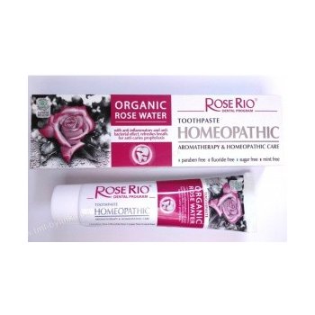 Rose Rio homeopatická zubní pasta aromaterapeutická péče 65 ml