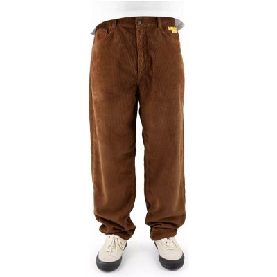 HOMEBOY kalhoty x-tra BAGGY CORD pants Brown BROWN-45 – Hledejceny.cz