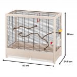 Ferplast Giulietta 5 69 x 34,5 x 58 cm – Hledejceny.cz