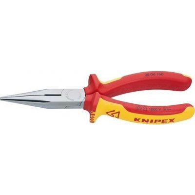 KNIPEX Klešte pologulaté 160mm Cr VDE / 2506160 Knipex – Zboží Mobilmania
