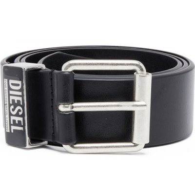 Diesel LOGO B-GLOSSY LOOP 40 B BLACK – Zboží Dáma