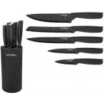 Masterpan MP 6012 Sada kuchyňských nožů s mramorovým vzorem a stojanem 6 dílná – Zboží Dáma