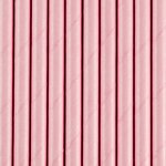 PartyDeco Papírová brčka růžová 10 ks – Sleviste.cz