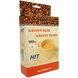 Hit Kávový filtr č.2 100 ks 914.21