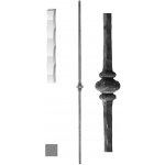 Kovoinox Kovaná výplň zábradlí H 1000 mm, 12 x 12 mm – Hledejceny.cz
