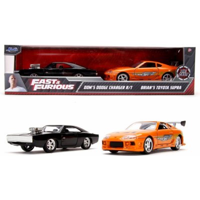 Jada Rychle a zběsile Twin Pack Toyota Supra a Dodge Charger 1:32 – Hledejceny.cz