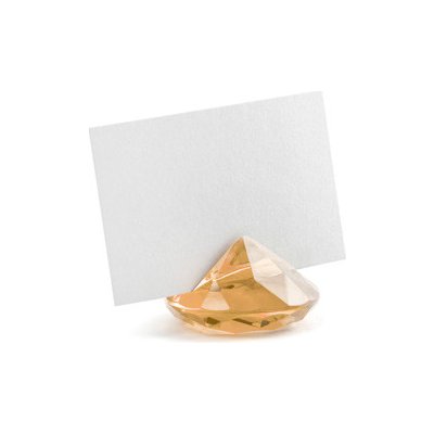Stojánky na jmenovky DIAMANT - zlatá ( 10 ks / bal ) – Sleviste.cz