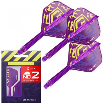 Target K-Flex Luke Littler World Champion, No2 letky a dlouhé násadky – Sleviste.cz