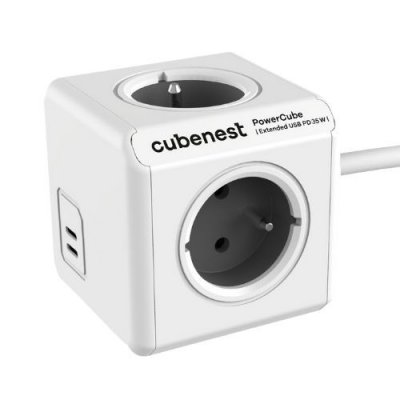 Cubenest PowerCube Extended USB C+C PD 35 W 6974699971146 – Zbozi.Blesk.cz