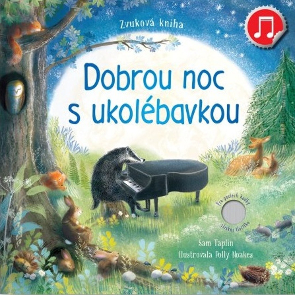 Dobrou noc s ukolébavkou - Zvuková kniha - Taplin Sam