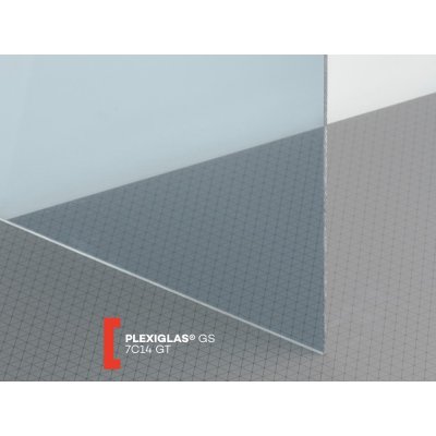Röhm Plexisklo Plexiglas GS 4 mm 7C14 1010 x 2030 mm šedé 1 ks – Zboží Mobilmania