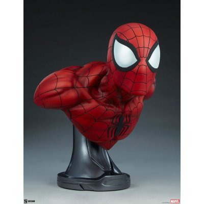 Sideshow Collectibles Marvel busta 1/1 Spider-Man 58 cm – Zboží Mobilmania