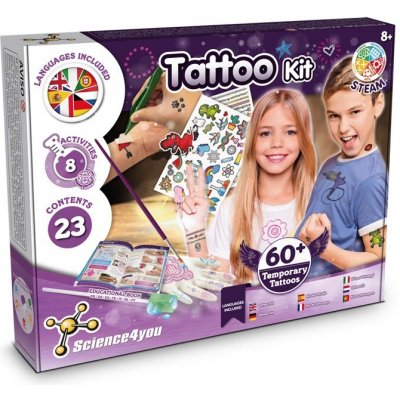 Tattoo Factory Kit III. Vzdělávací hra Přírodní – Hledejceny.cz