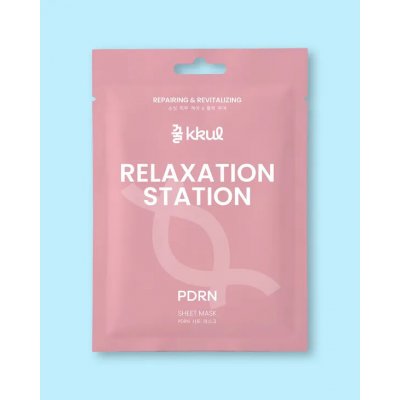 kkul Relaxation Station PDRN Sheet Mask Pleťová maska s PDRN 25 ml 1 ks – Hledejceny.cz
