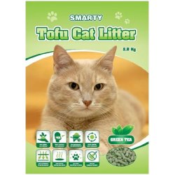 Smarty Tofu Cat Litter Green Tea stelivo pro kočky Podestýlka 6 l