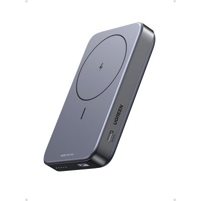UGREEN 10000mAh Mini Powerbank Wireless 20W with MagSafe grey – Zboží Živě
