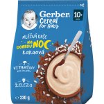 Gerber Cereal for Baby Mléčná kaše na dobrou noc kakaová 230 g – Zboží Dáma