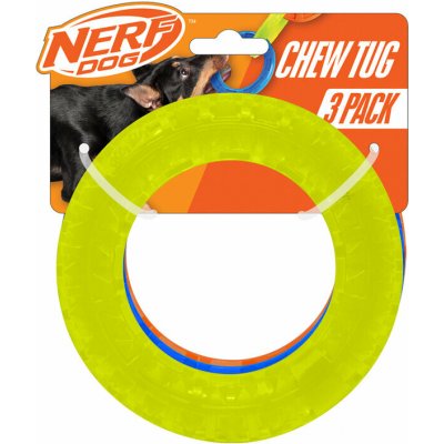 Nerf Dog průhledných kruhů se spiky 12,5 cm 3 ks – Hledejceny.cz