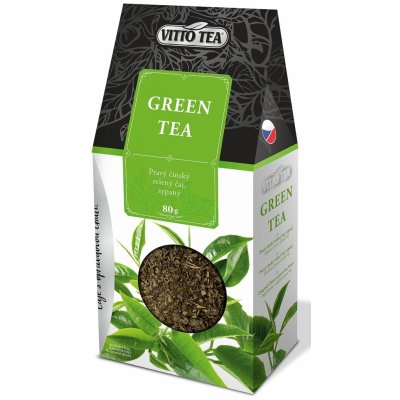 Vitto sypaný GREEN Tea zelený čaj čínský 80 g – Zboží Mobilmania