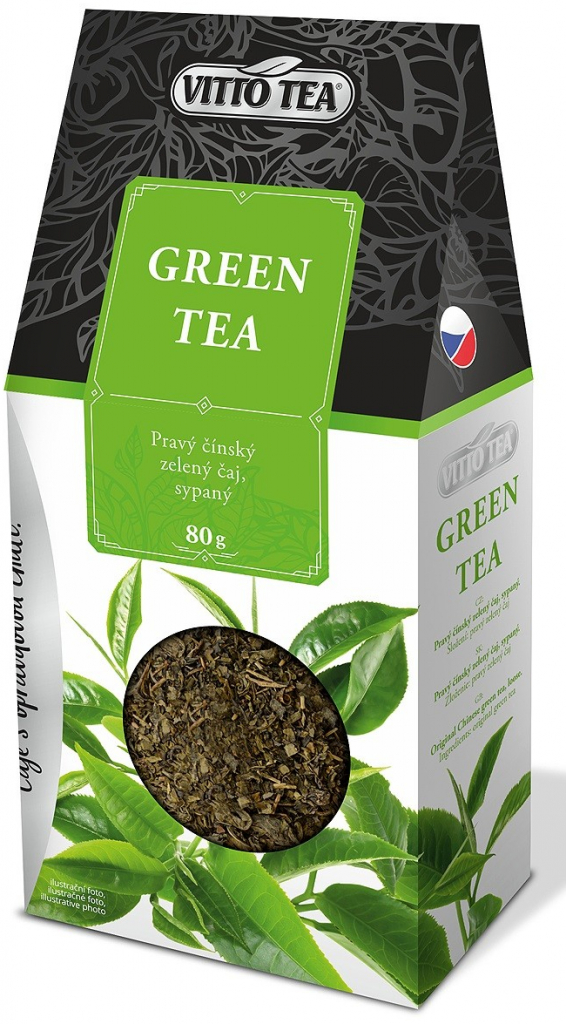 Vitto sypaný GREEN Tea zelený čaj čínský 80 g